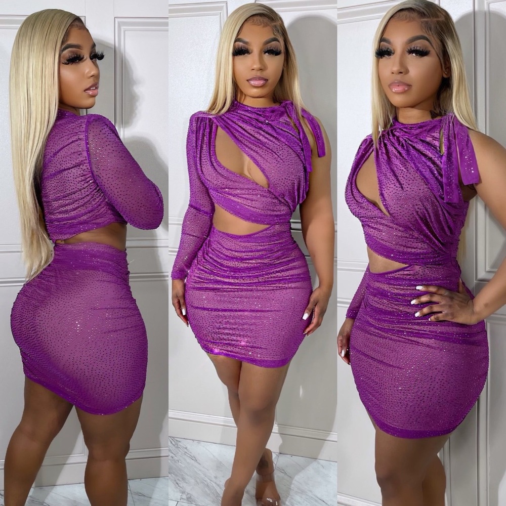 Brand New: Crystal Miss Crystal Dress